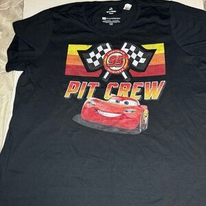 Women’s 4 xl pit crew lightening McQueen tshirt